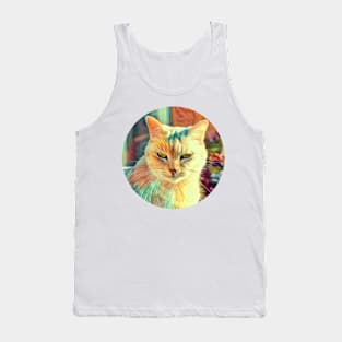 Furry floppy cat Tank Top